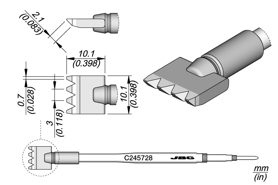 C245728 - Multipad Blade Cartridge 10.1